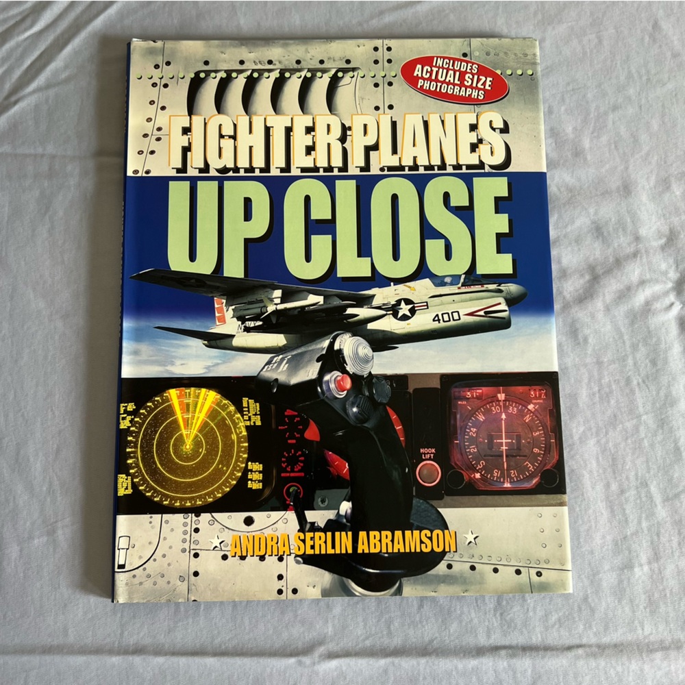 Fighter Planes Up Close Hardcover Book